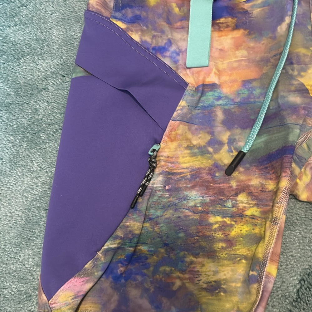 lululemon athletica Multicolor and Purple Athletic Shorts - Picture 3 of 6